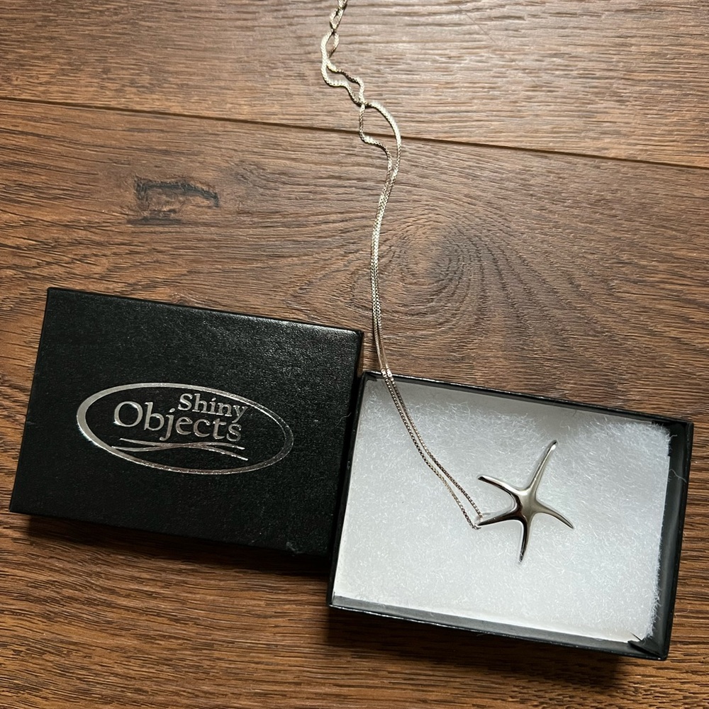 Silver Star Necklace